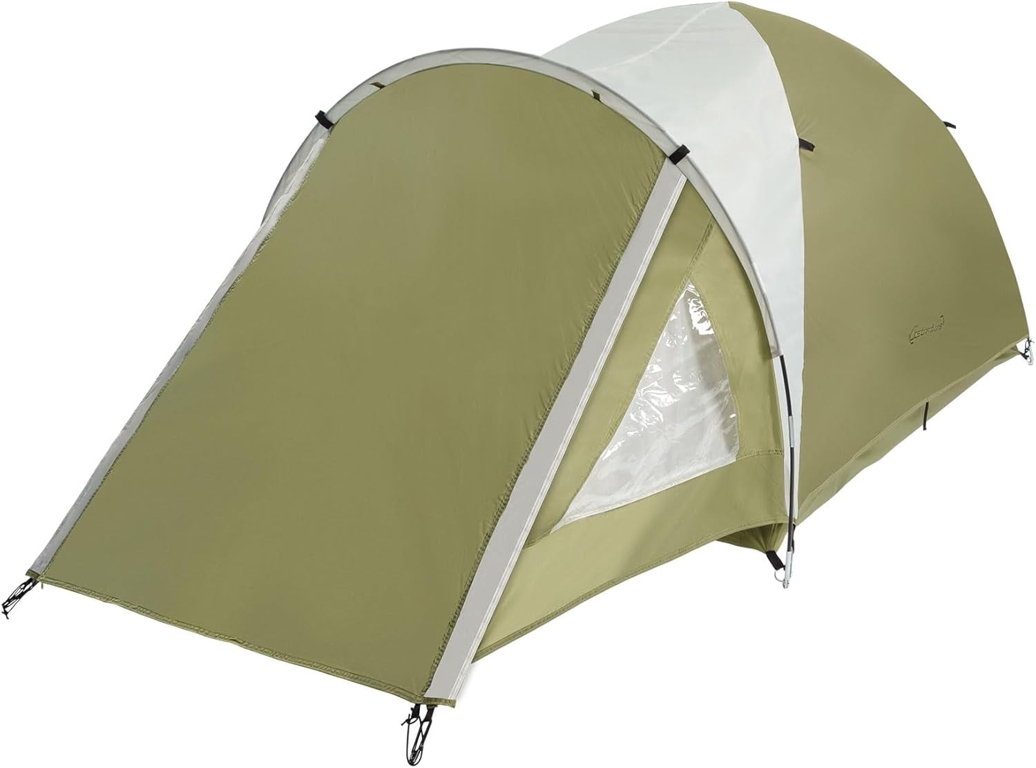 Waterproof 2 Person Camping Tent with Porch Lightweight Dome Shelter for Hiking Backpacking