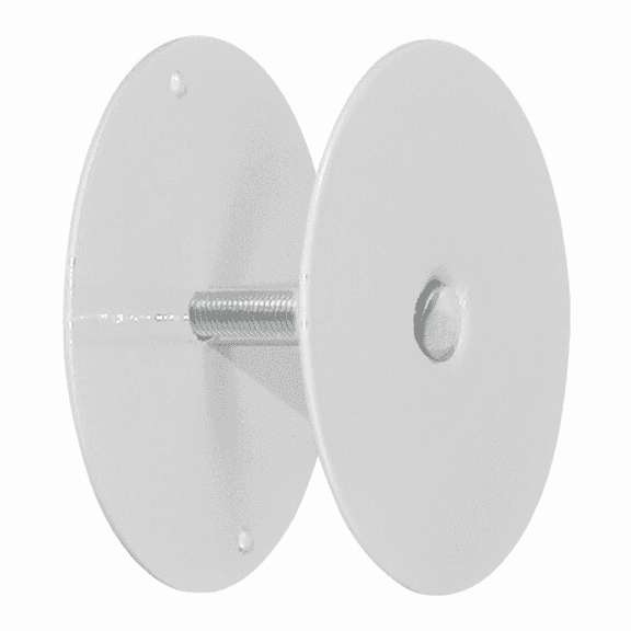 Vault Locks 3-Inch Deadbolt Door Knob Hole Cover, Metal, Painted, Easy Installation, 1 Piece