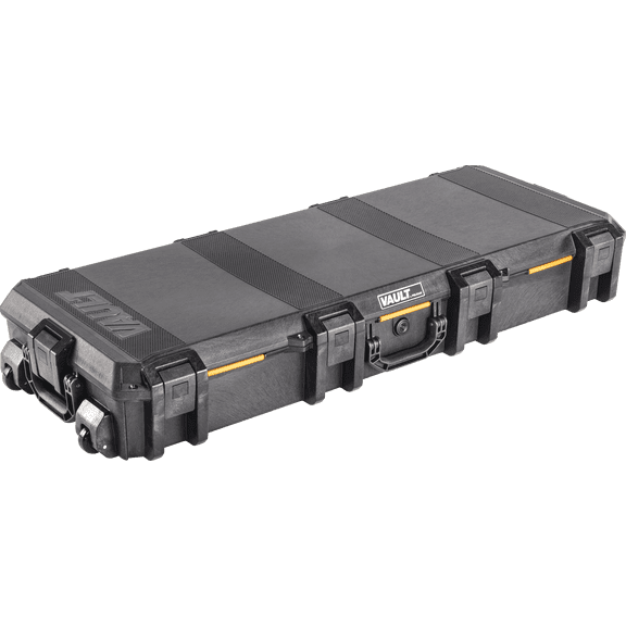 Vault by Pelican V730 Long 47" Case, Hard Case for Camera, Rifle, Gear, Equipment, Heavy Duty Handles, Push Button Latches, Stainless Steel Lock Hasps