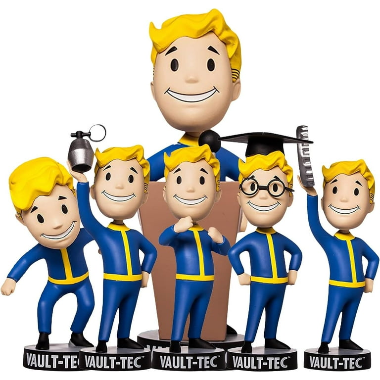 Vault-Tec Fallout 4 Vault Boy Fallout Bobblehead Head Series 1