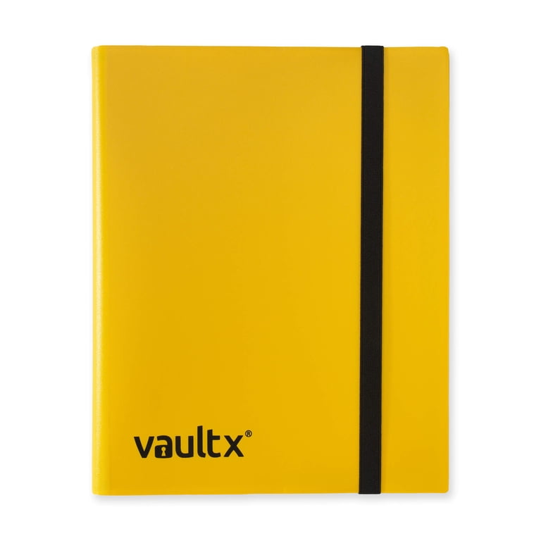 Vault X - 9-Pocket - Strap Binder - Yellow