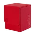 thumbnail image 1 of Vault X Trading Card Toploading Deck Box, 80+ sleeved cards, Premium Exo-Tec Material, Card Holder Storage Box, Magnetic Lid, for MTG Commander, TCG (Red), 1 of 8