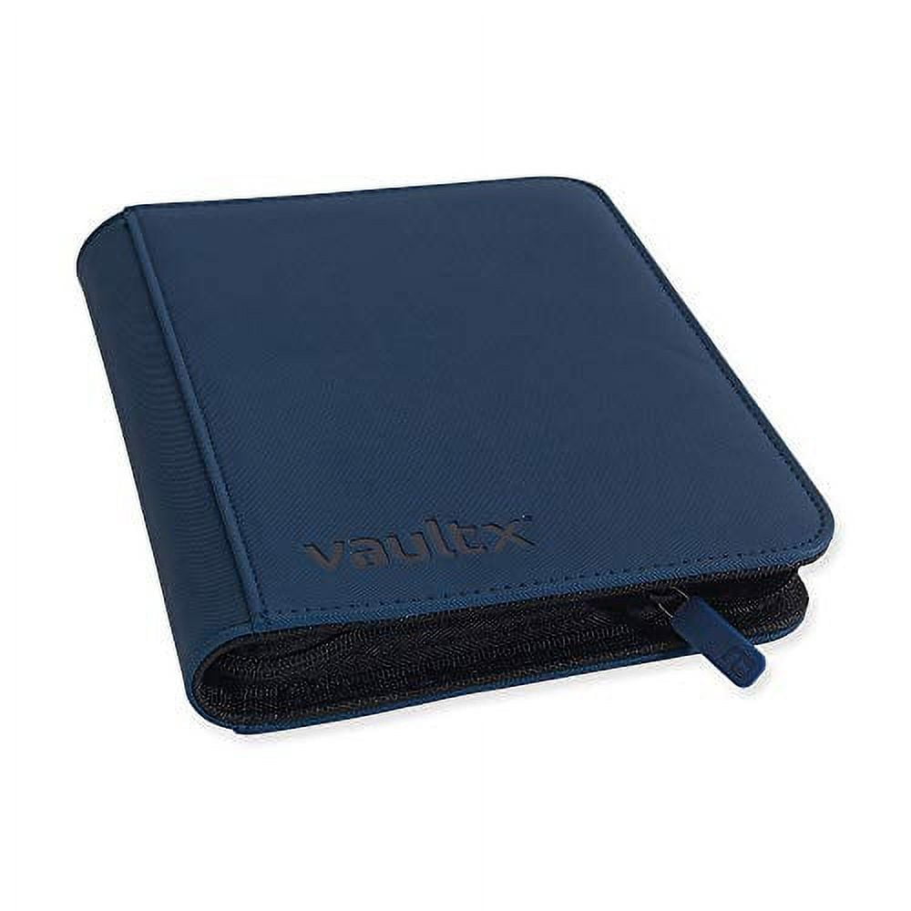 Vault X Premium eXo-Tec Zip Binder - 4 Pocket Trading Card Album Folder -  160 Side Loading Pocket Binder for TCG 