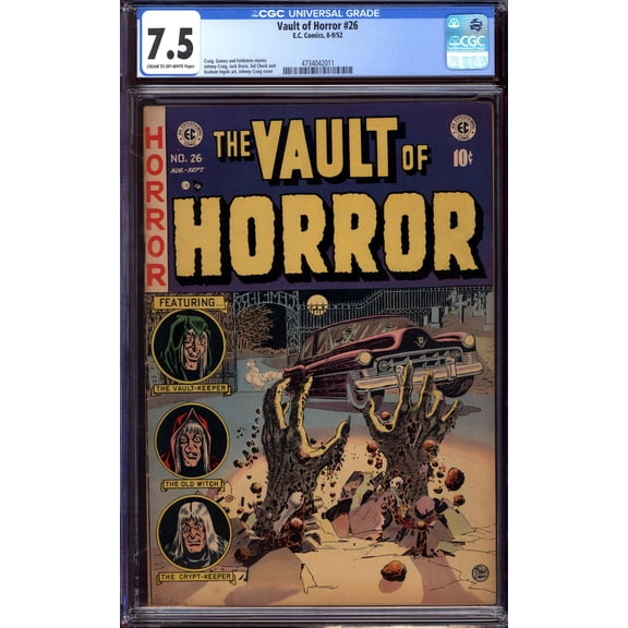 Vault of Horror #26 - CGC 7.5 Comic Book