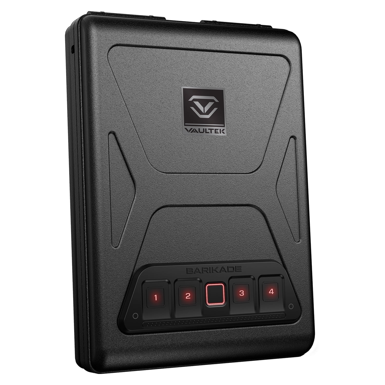 Vaultek Barikade Series 1 BKD1B Biometric Compact Safe with Rugged Construction, Backlit Keypad, Mountable, & Anti - Theft Protection