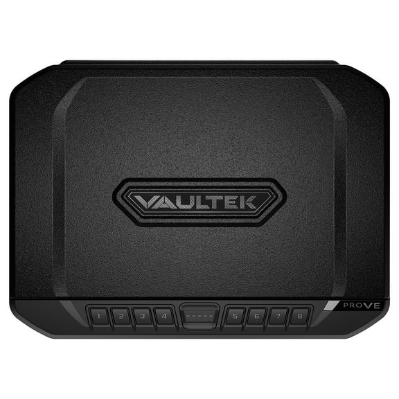Vaultek VT Series Essential VE Full-Size Quick Access Safe with Rugged Construction, Auto-Open Lid, Mounta-ble, & Anti-Theft Protection
