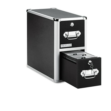 Vaultz Disc Locking CD/DVD Cabinets, Black