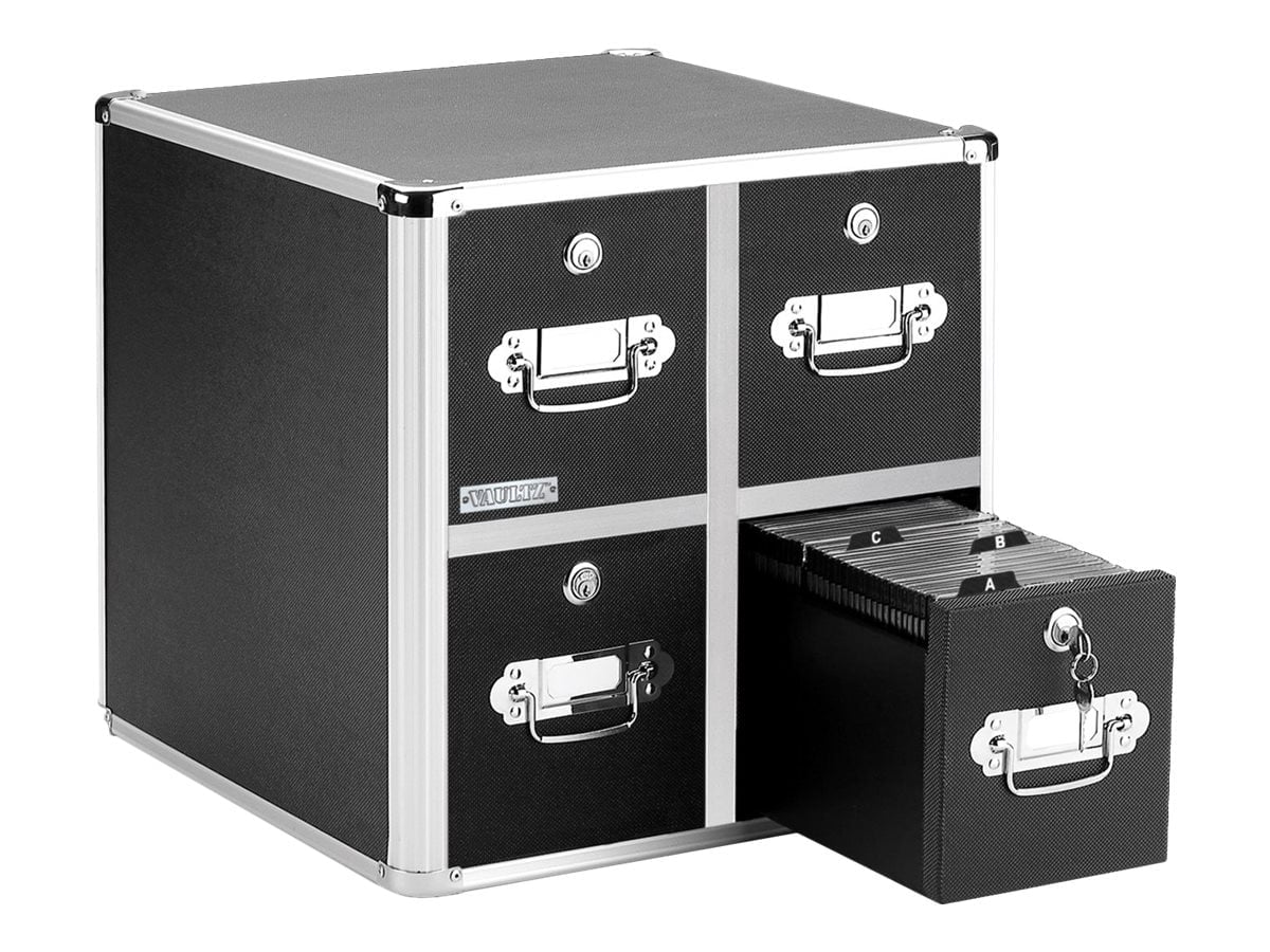 Cd R Vault Box Vaultz CD File Cabinets - Walmart.com