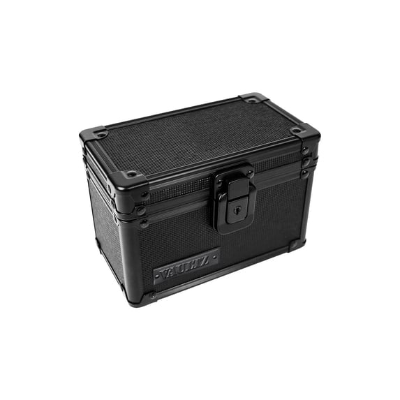 Vaultz Locking 3" x 5" Index Card File Box 350-Card Capacity Tactical Black (VZ00315)
