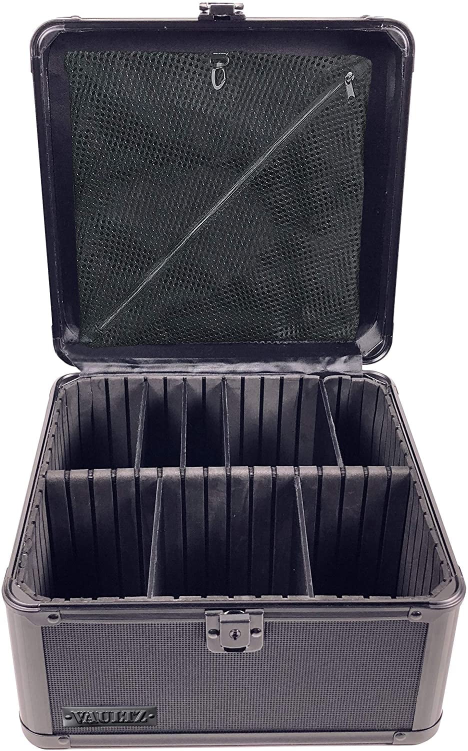 Vaultz Lockable Container, Tactical Black Key Case with