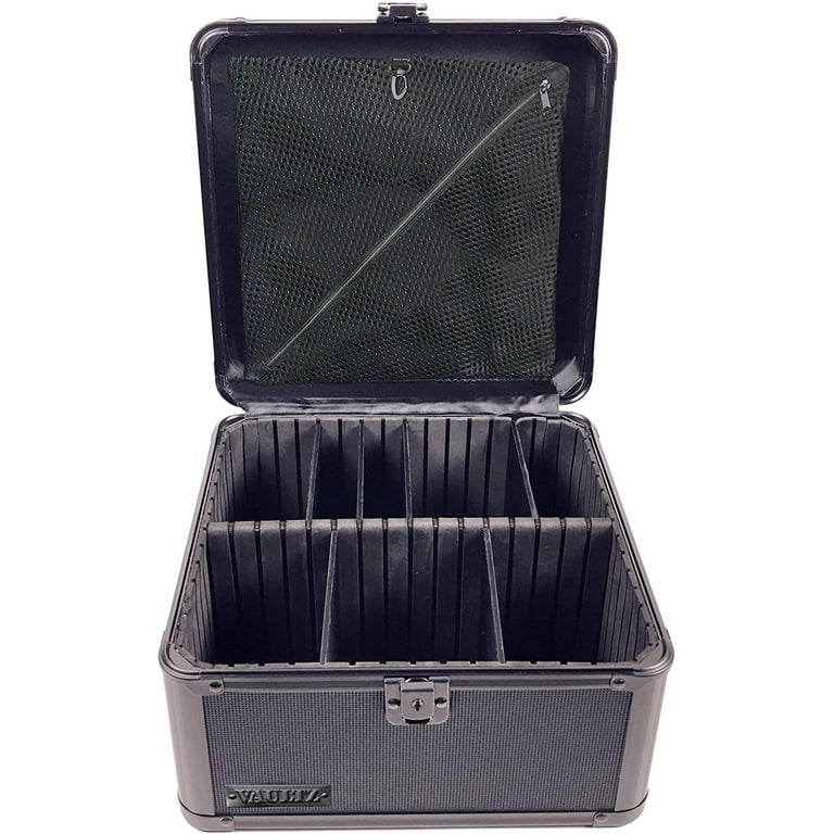 Vaultz Lockable Container, Tactical Black Key Case with