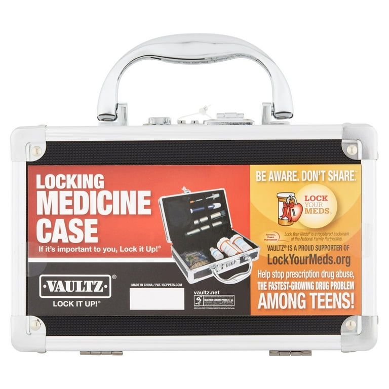 Vaultz Locking Medicine Case by IdeaStream Consumer Products