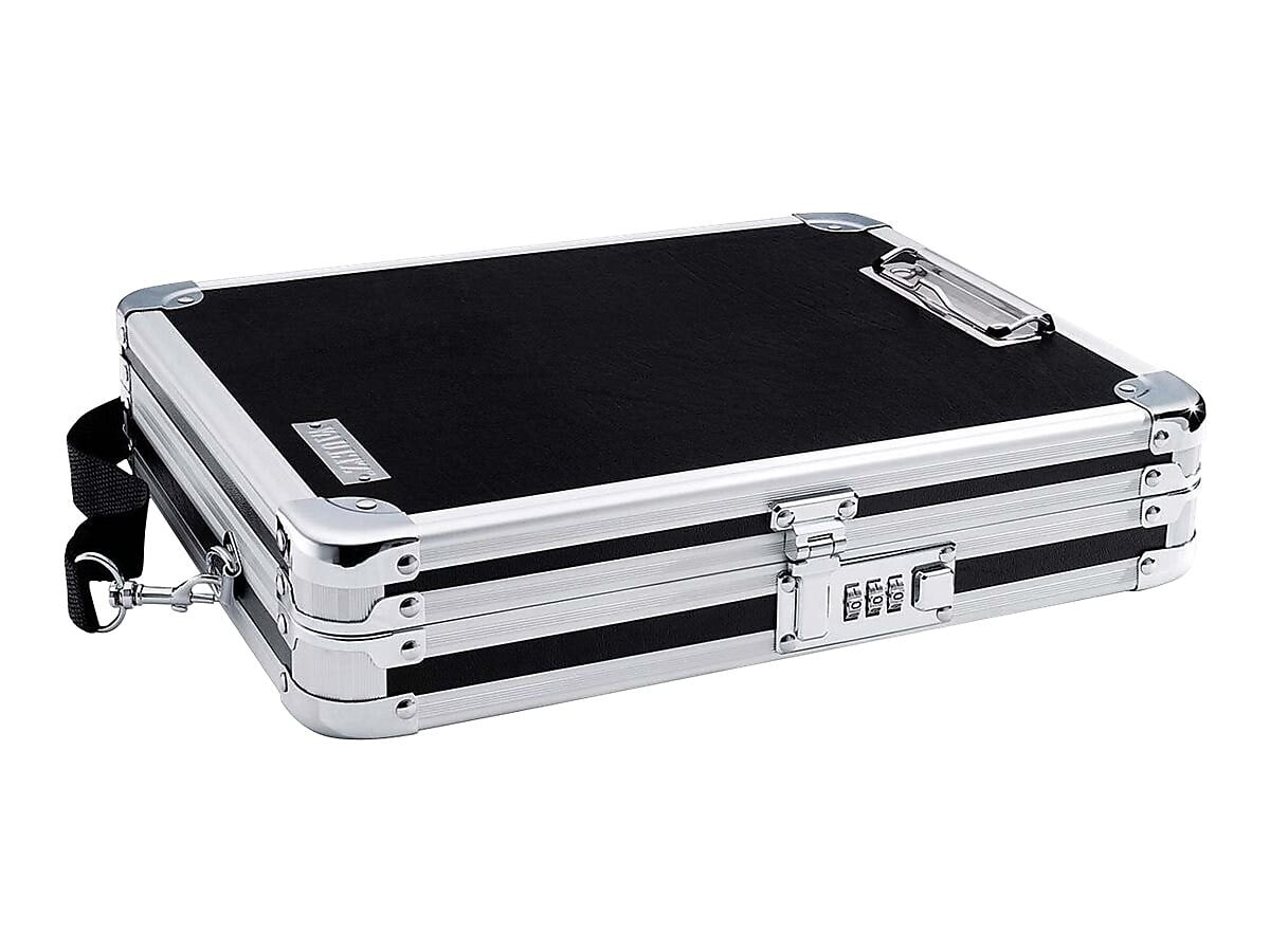 Vaultz Locking Storage Clipboard Black (VZ01230) - Walmart.com