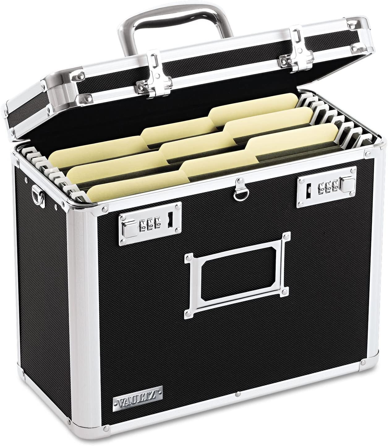 Vaultz® Locking File Tote Storage Box