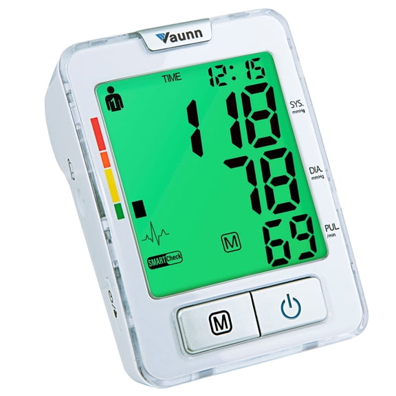 Vaunn Medical Automatic Blood Pressure Monitor with Large Cuff, Digital, Upper Arm