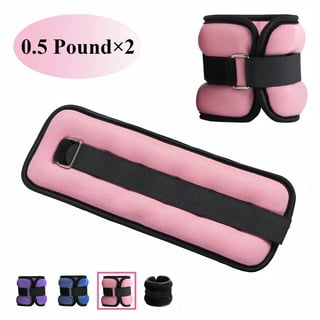  Ankle/Wrist Weights for Women, Men, Kids - Arm Leg Weights Set  with Adjustable Strap - Running, Jogging, Gymnastic, Physical Therapy,  Fitness - Choice of 1 lb 2 lbs 3 lbs 4