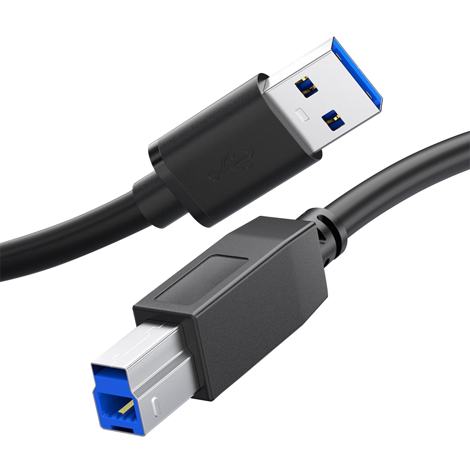 Insten 10ft USB A To USB B Printer Cable High Speed USB 2.0 Type A Male ...