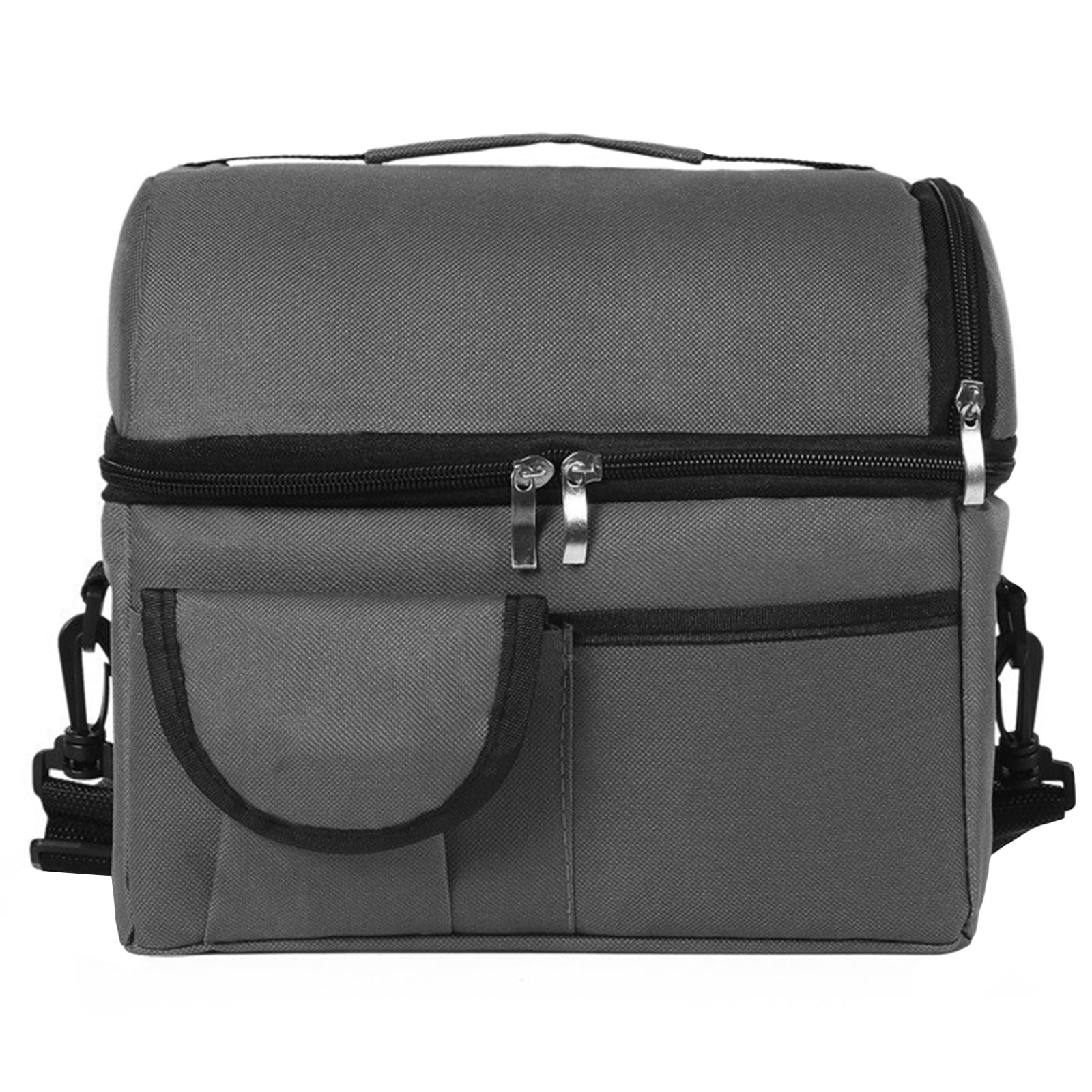 Vaupan Large Insulated Lunch Bag for Women and Men, Oxford Fabric Dual