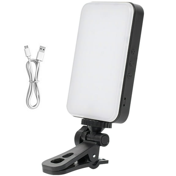 Vaupan Long selfie light, portable ring light with stand video/photo, 360 rotatable LED makeup light