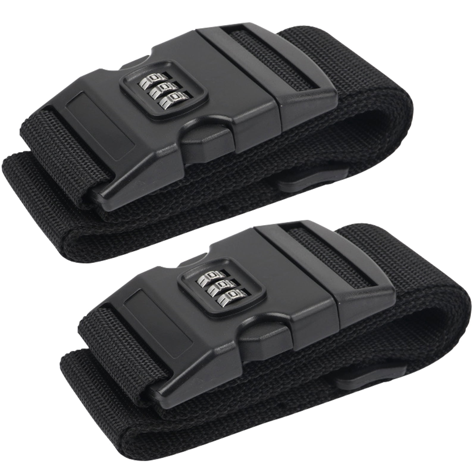 Step Lock Strap Vaupan Luggage Straps with Three-Digit Password Lock, Binding Rope ...