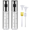 thumbnail image 1 of Vaupan Oil Spray Bottle - Adjustable Kitchen Spray Bottle with Stainless Steel Nozzle, 100ml Reusable Essential Oil Diffuser for Cooking/Cleaning/Beauty, 1 of 7