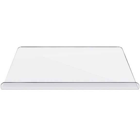 Vaupan Transparent Acrylic Cutting Board, Reusable Clear Cutting Board for Kitchen Utensils, Rectangle Counter Countertop Protector Anti-Slip Clean and Tidy Suitable for Home Furnishing Restaurant
