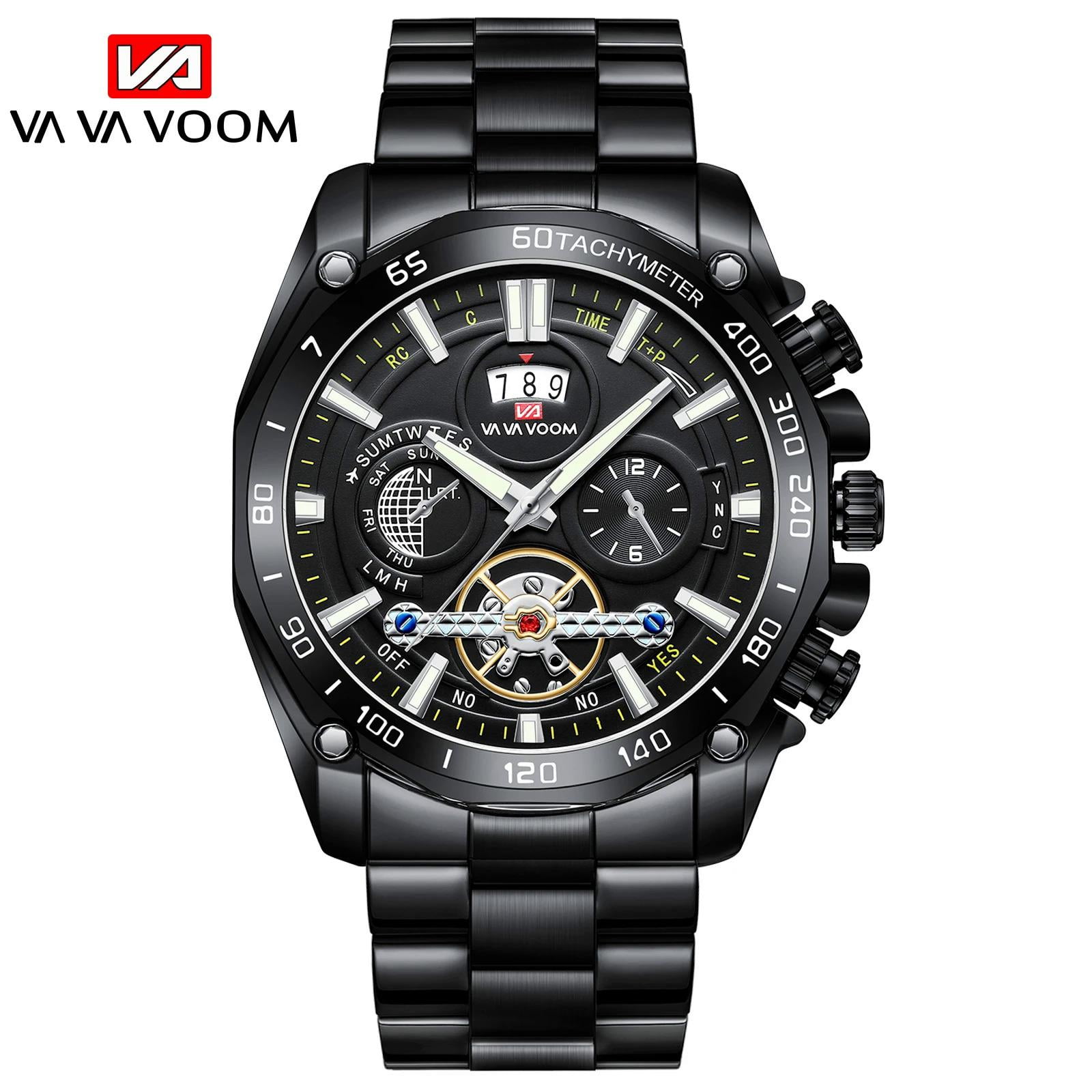 Vava Voom men sports watch mechanical style simulation Tourbillon