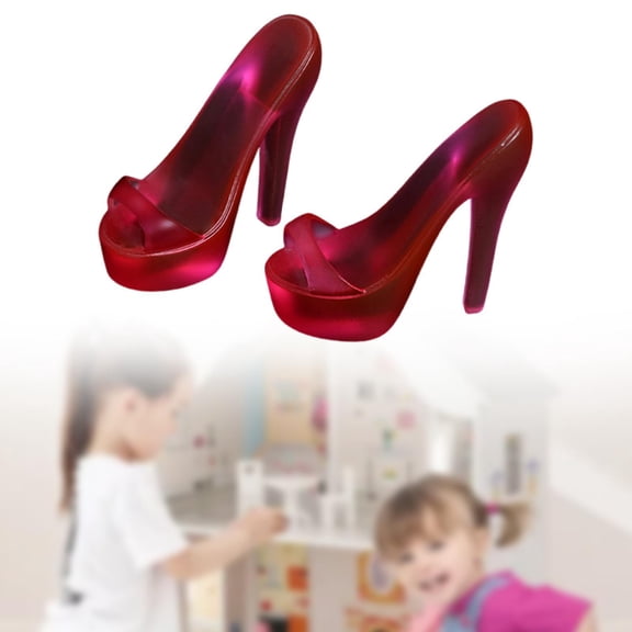 Vaveren 1/4 BJD Dolls Shoes BJD Doll Accessories Sturdy Doll Dress up Realistic Mini
