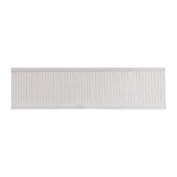 Vaveren 1: 6 Miniature Wall Panel Wall Skirting Board for Window Display Furnishings White