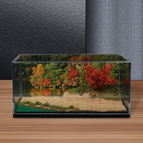 Vaveren 1/64 Scale with Acrylic Cover Layout Background Diorama Scenery for Mini Car