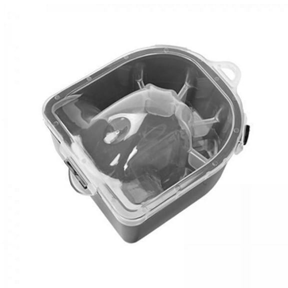 Vaveren 2xNail Soak Bowl Portable Gel Polish Powder Remover for Home Use Nails SPA