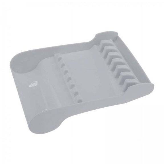 Vaveren 2xSalon Scissors Holder Cosmetic for Hairdressing 6 to 8 Scissors Hair Stylist Llight grey