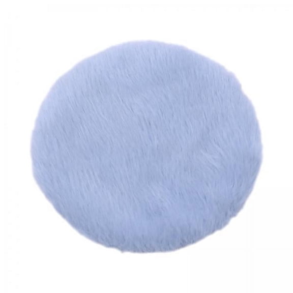 Vaveren 3x1/12 Simulation Floor Mat Micro Landscape for Bedroom Living Room Decoration Blue Round S