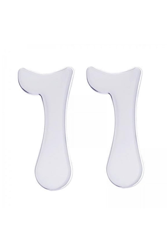 4x2 Pieces Arch Insoles Self Adhesive Universal Multifunction Gel Arch Support Clear L