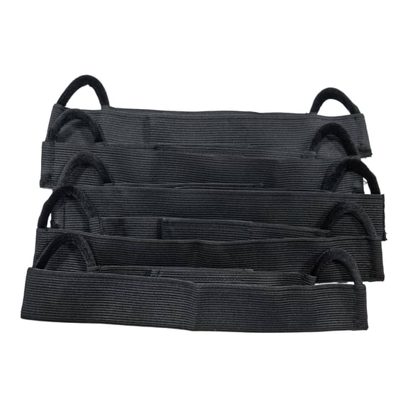 Vaveren 5x Elastic Bands for Edges Bands Non Slip Prevent Frontal Hair Lay Down Secure Fit Elastics Stretchable Ear Hook 3CM