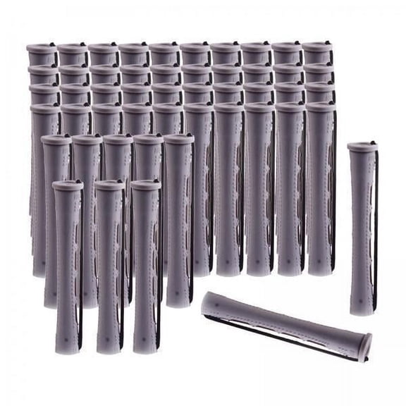 Vaveren 5xCurl Cold Wave Perm Rods Curling Hair Curly Wavy Rod Set Women Girls 50Pcs 1.5cm
