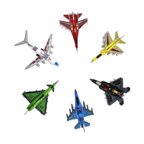 Vaveren 6Pcs Alloy Metal Aircraft Models Models Airplane for Collections Kids Adults