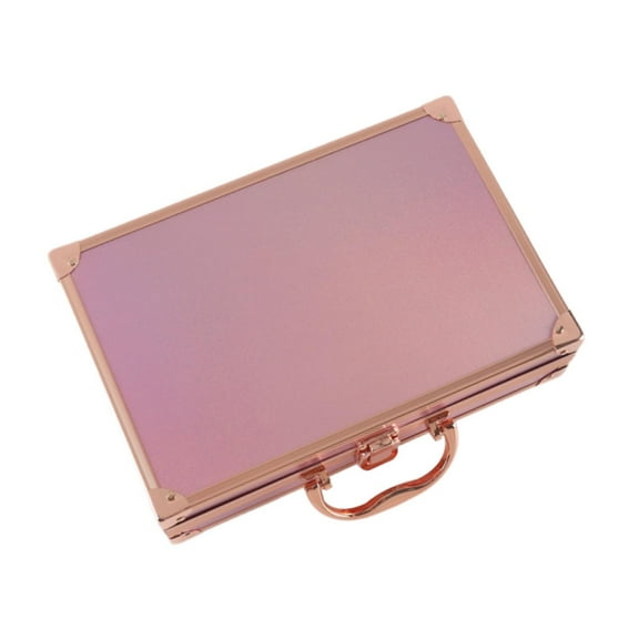 Vaveren Aluminum Alloy Tool Case Ear Cleaning Tool Box Cosmetic Case for Pink