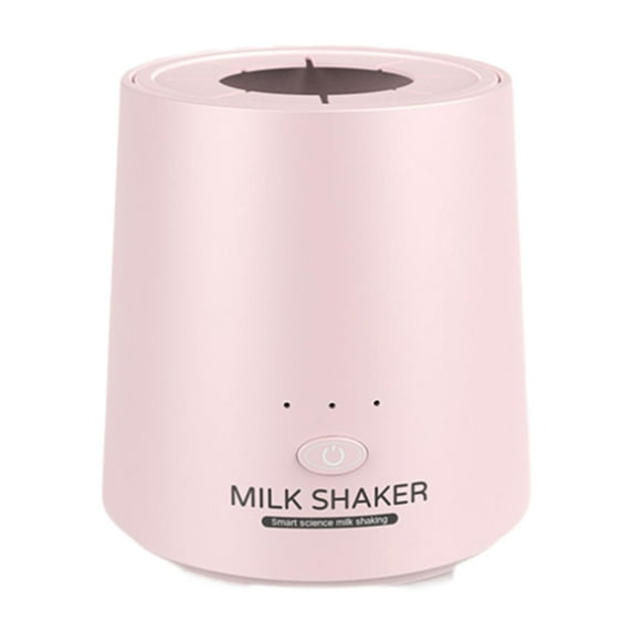 Vaveren Automatic Milk Bottle Shaker Electric Milk Blender for Camping Night Nursing pink