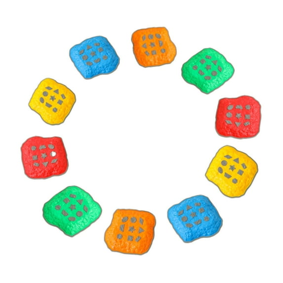 Vaveren Balance Stepping River Stones for Preschool Activities Indoor 10Pcs Upgraded