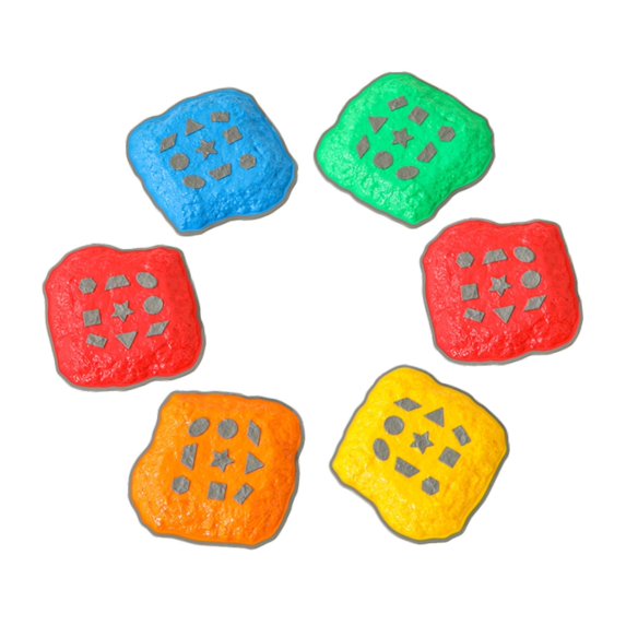 Vaveren Balance Stepping River Stones for Preschool Activities Indoor 6Pcs Upgraded