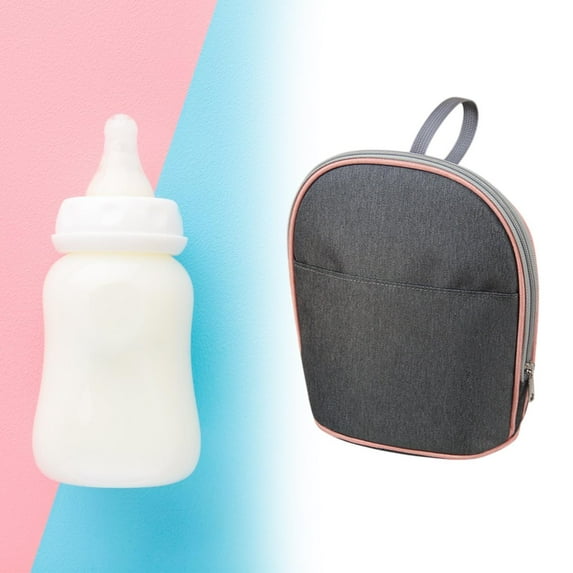 Vaveren Breast Milk Travel Bag Breastmilk Storage Bag for Travel Home Outdoor Gray