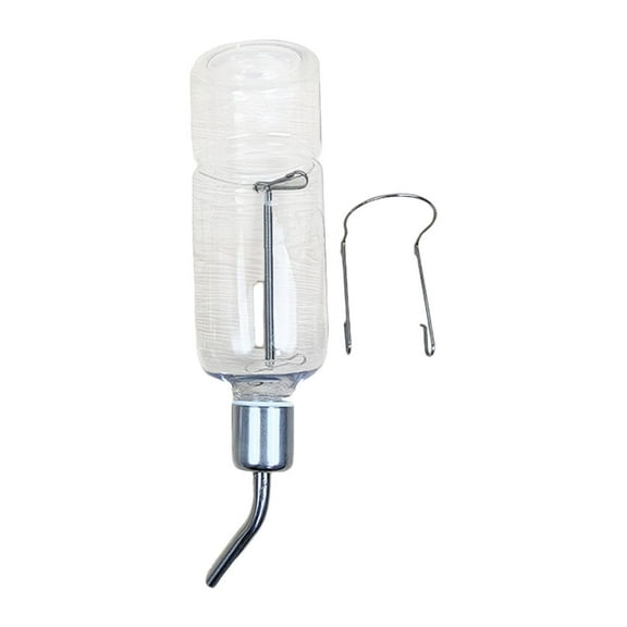 Vaveren Cage Hanging Water Dispenser Pet Cage Water Bottle for Chinchillas Rats Mice 350ml