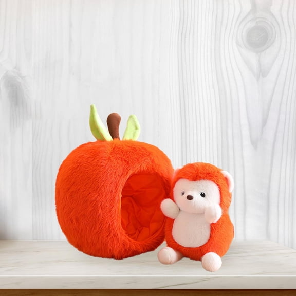 Vaveren Cartoon Stuffed Hedgehog Toy Creative Hugging Toy for Boys Girls Adults