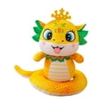 thumbnail image 1 of Vaveren Chinese New Year Snake Plush Toy Lunar New Year Ornament Party Favors Gift Snake Yellow, 1 of 8
