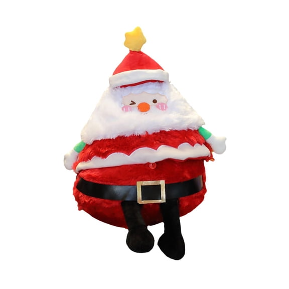 Vaveren Christmas Stuffed Toy Cushion Decorative Throw Pillow for Bed Home Bedroom
