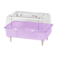 thumbnail image 1 of Vaveren Clear Hamster Cage Cute Small Pets Habitat Pet Enclosure Mice Hedgehog Rats, 1 of 8