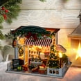 Vaveren DIY Miniature Dollhouse Kits Miniature for Adults Boys Girls
