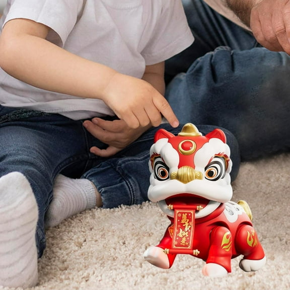Vaveren Electric Dancing Lion Toy for Boys Girls Children Birthday Gift
