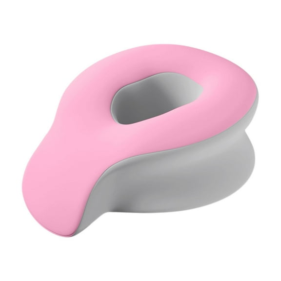 Vaveren Face Cradle Pillow Face Rest Pillow Relax Face Down Prone Pillow Travel Trip Pink